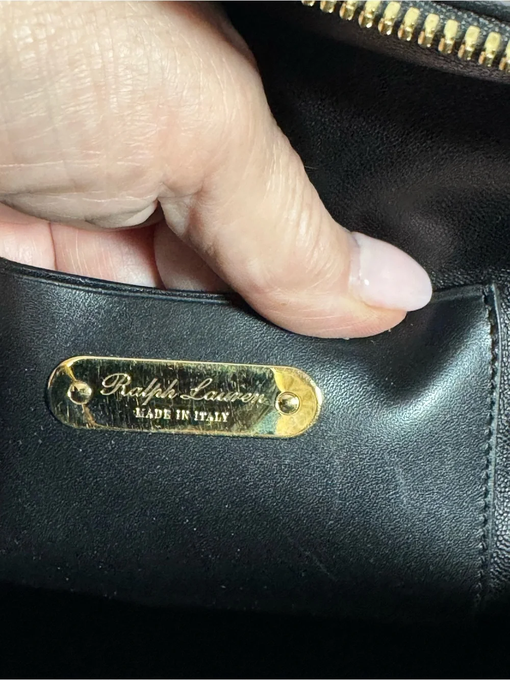 Polo by Ralph Lauren collection Ricky Black camera bag